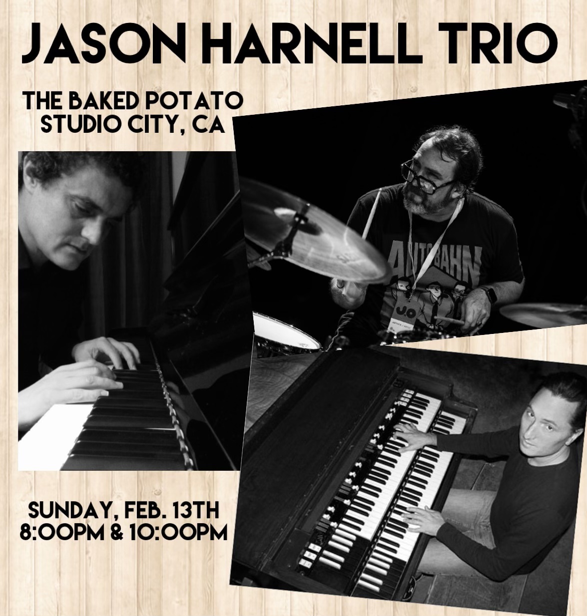 JASON HARNELL TRIO - Sunday, February 13, 2022