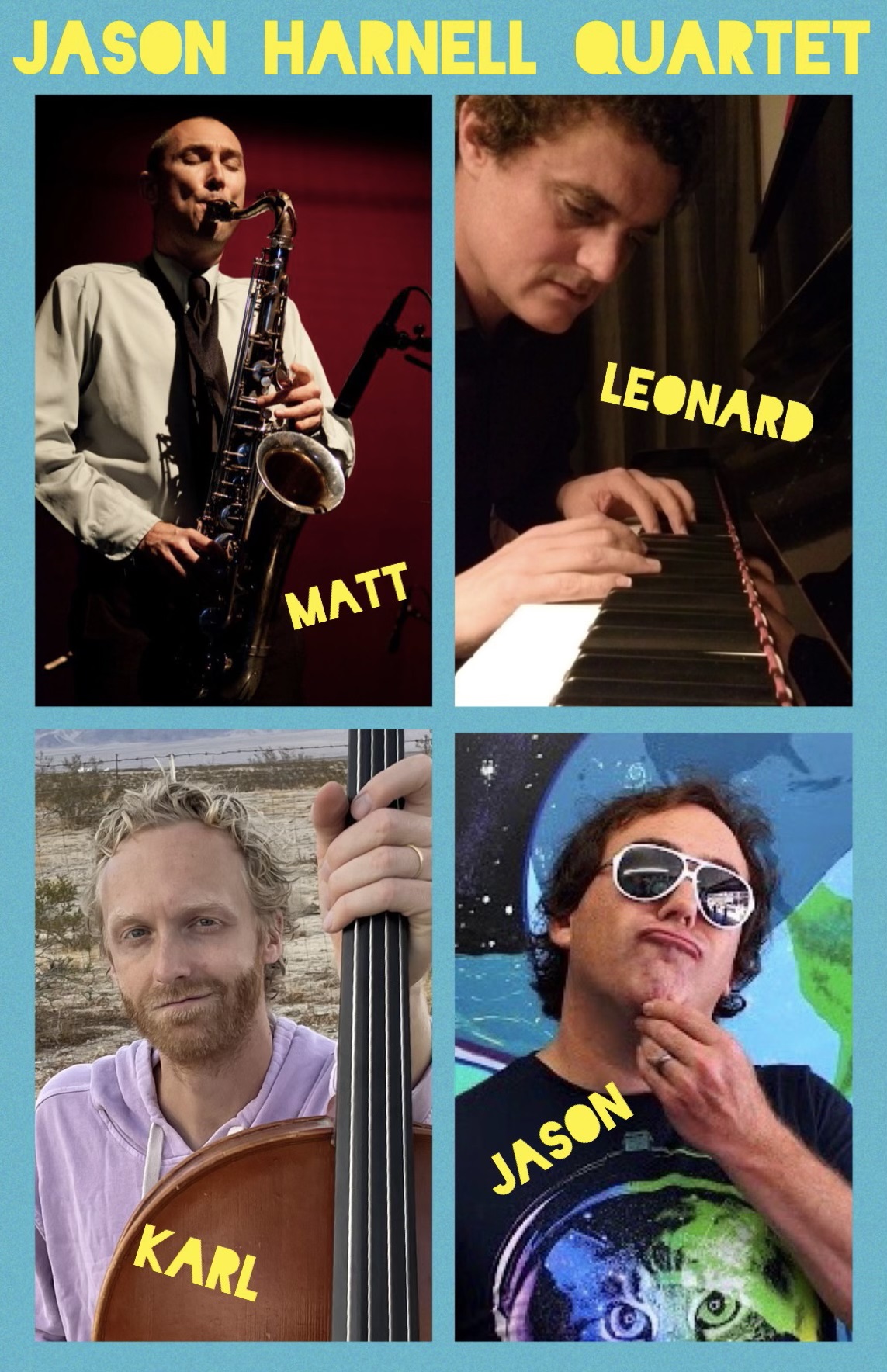 JASON HARNELL QUARTET - Sunday, August 14, 2022