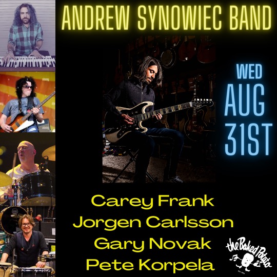 ANDREW SYNOWIEC BAND - Wednesday, August 31, 2022