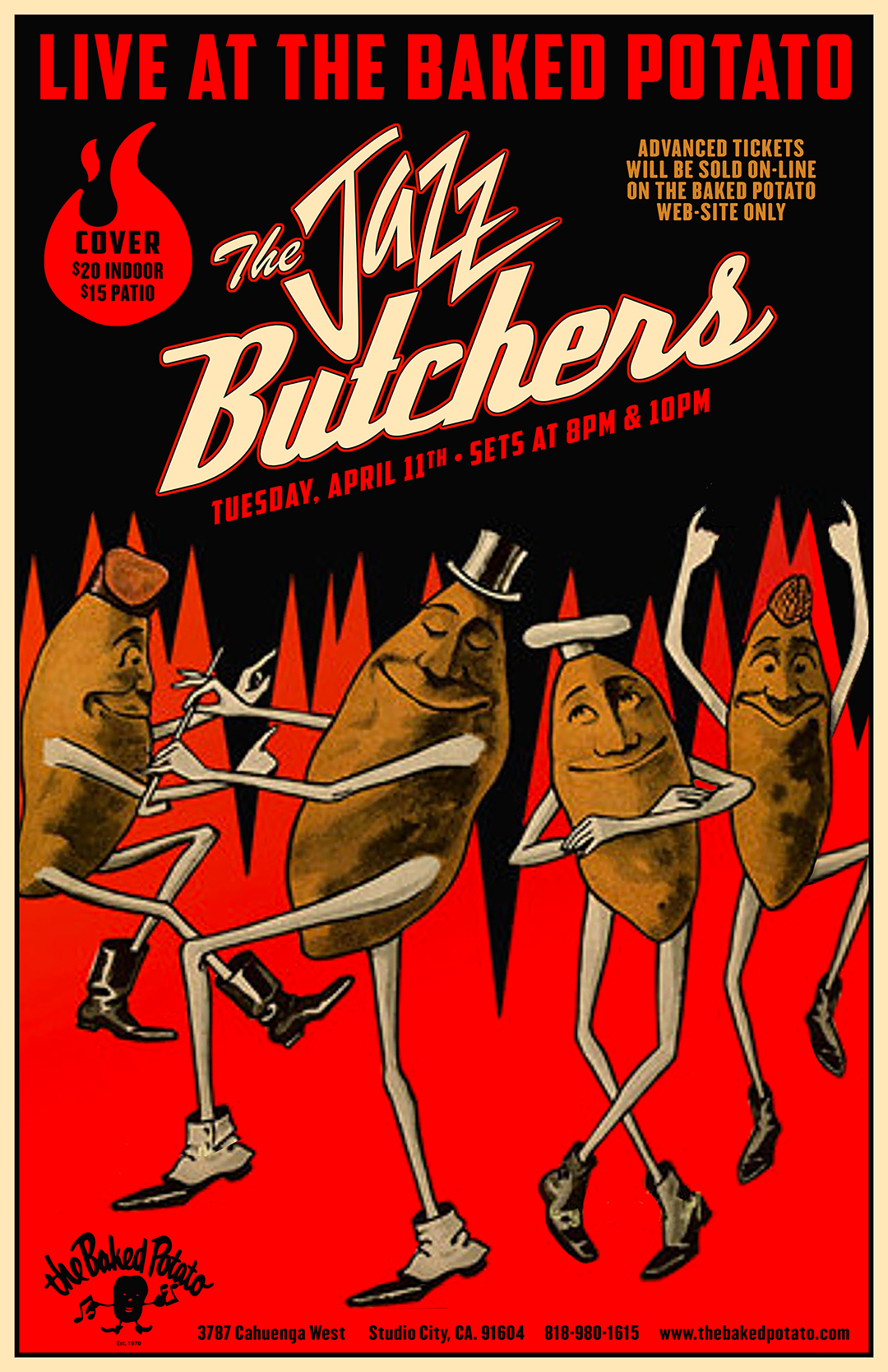 The JAZZ BUTCHERS - Tuesday, April 11, 2023