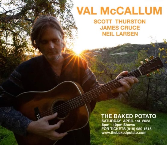 VAL McCALLUM - Saturday, April 1, 2023