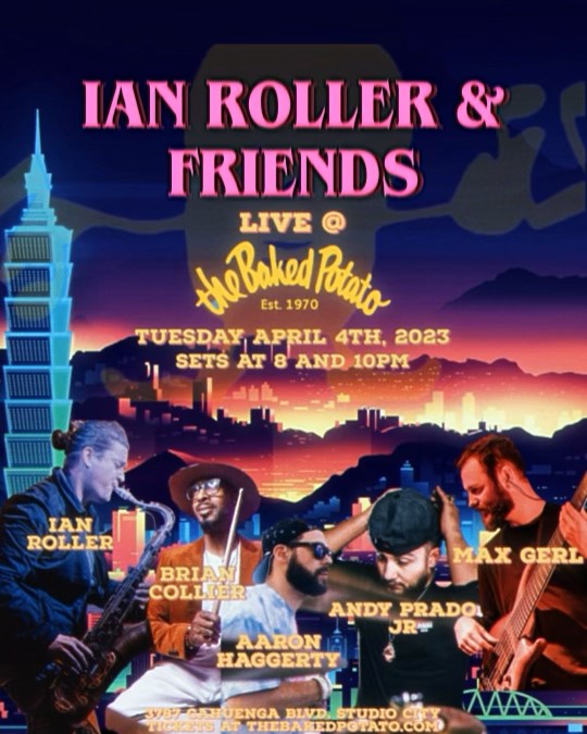 IAN ROLLER and FRIENDS - Tuesday, April 4, 2023